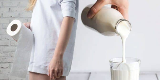 Почему понос от молока?